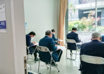 Bakal Calon Rektor UB Jalani Tes Kesehatan