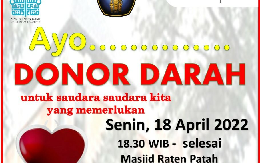 Masjid Raden Patah UB Gelar Donor Darah