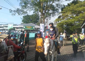 Polres Magetan Rekayasa Lalin Kawasan Wisata Telaga Sarangan