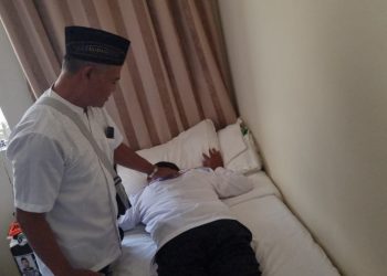 Pijatan Terapi Geni Bantu Pulihkan Kesehatan Jemaah Haji