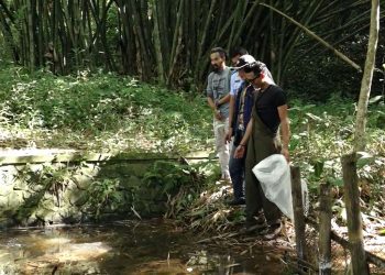 Pelepasan Ikan Koi di Desa Slamparejo, Ajak Warga Peduli Sumber Air
