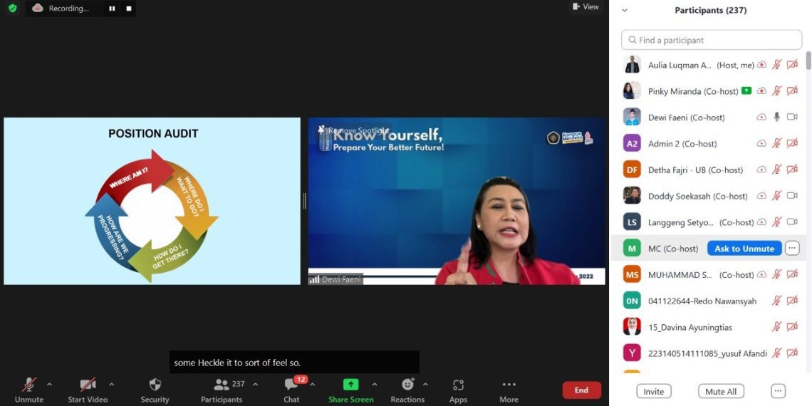 Tim Pengabdian FIA UB Dorong Generasi Muda Rancang Masa Depan Gemilang