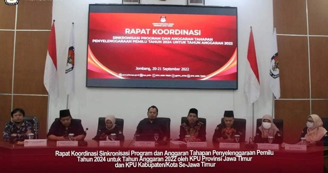 KPU Jatim Lakukan Penyesuaian Program Dan Anggaran Pemilu 2024