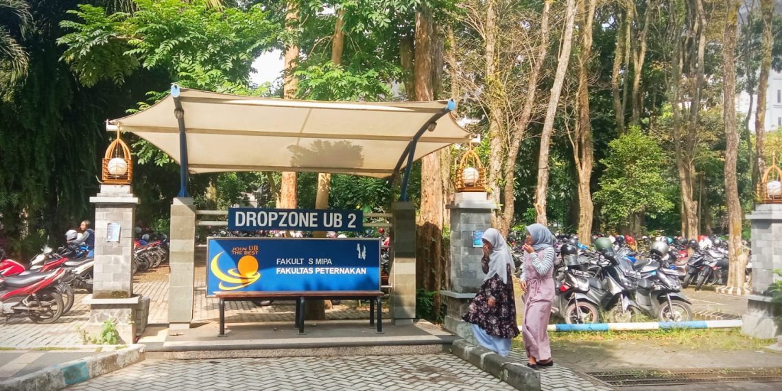 Cermati Dropzone Pengantar Peserta UTBK di UB