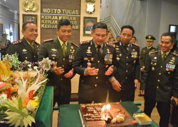 Korem Baladhika Jaya Berikan Kejutan pada HUT Bhayangkara