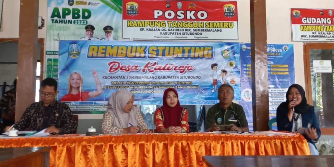 Mahasiswa MMD UB Usulkan Pemenuhan Nutrisi Cegah Stunting di Kecamatan Sumbermalang Situbondo