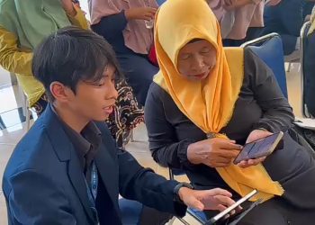 Mahasiswa MMD UB Latih UMKM Desa Pagerwojo Melek  Digital