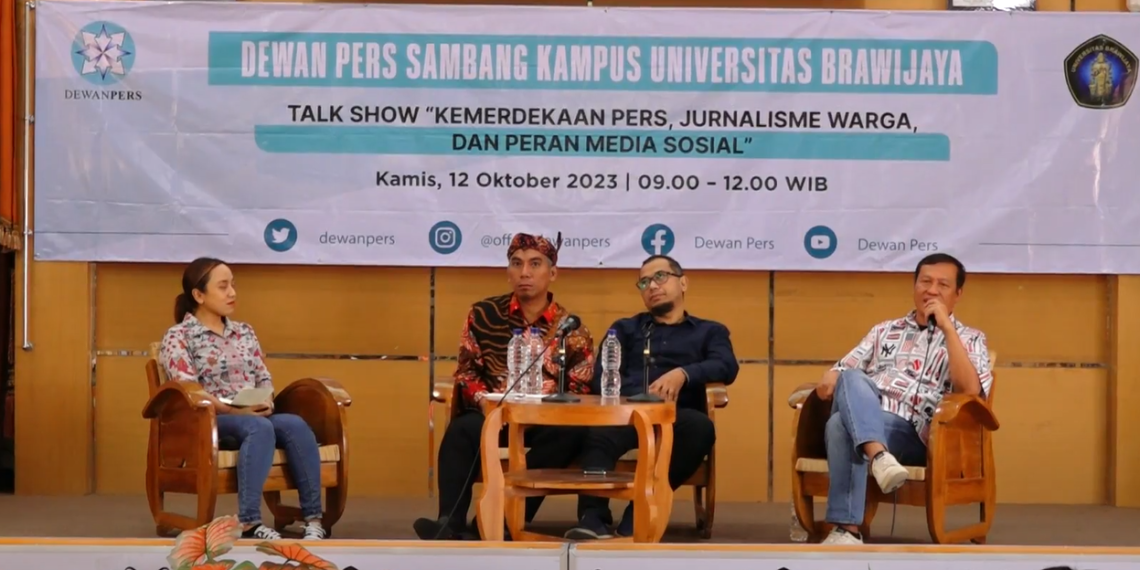 Dewan Pers Sambang Kampus UB : Menyiasati Tantangan Media Sosial dalam Jurnalisme Modern