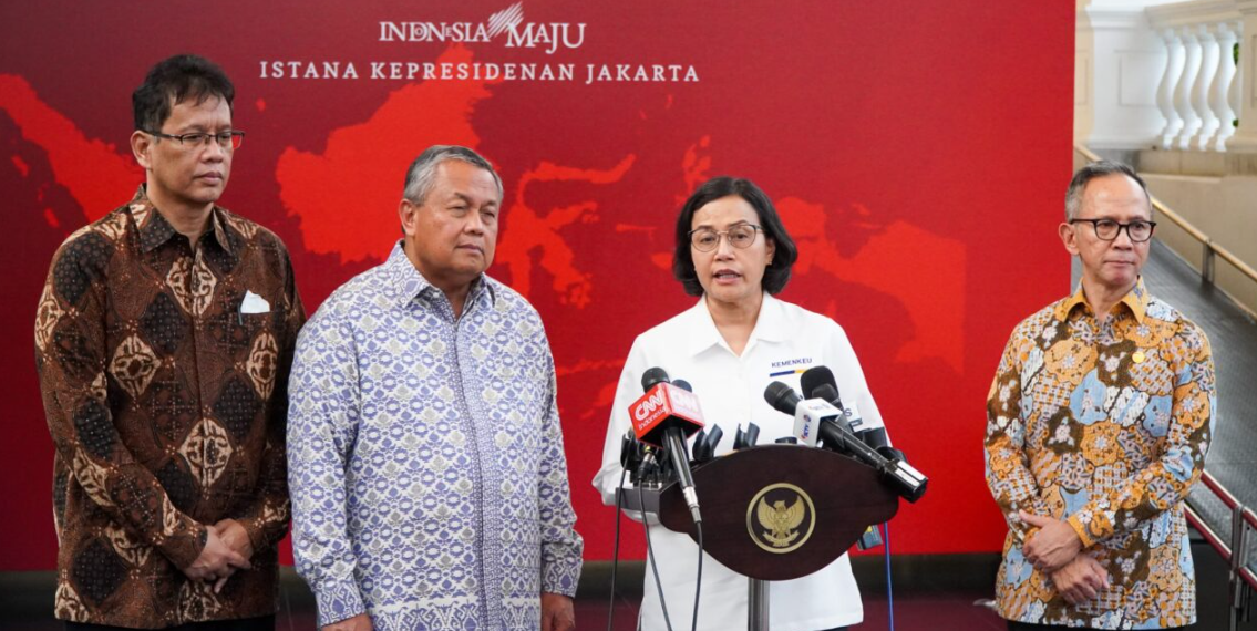 Menkeu dan KSSK Temui Presiden, Laporkan Dinamika Ekonomi Global