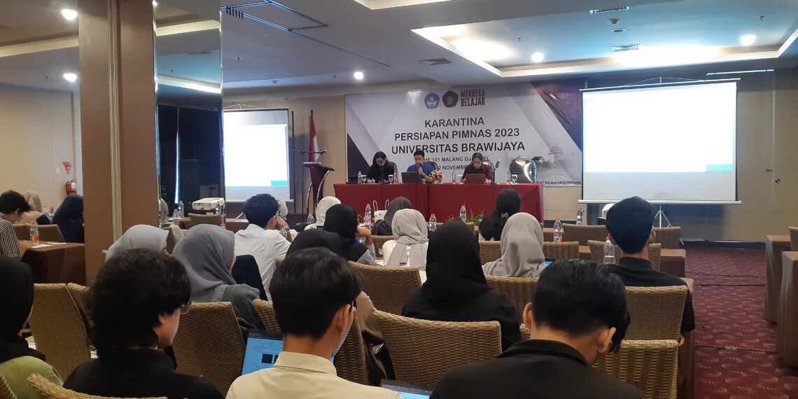 27 Tim PKM UB Jalani Karantina Jelang Pimnas 36