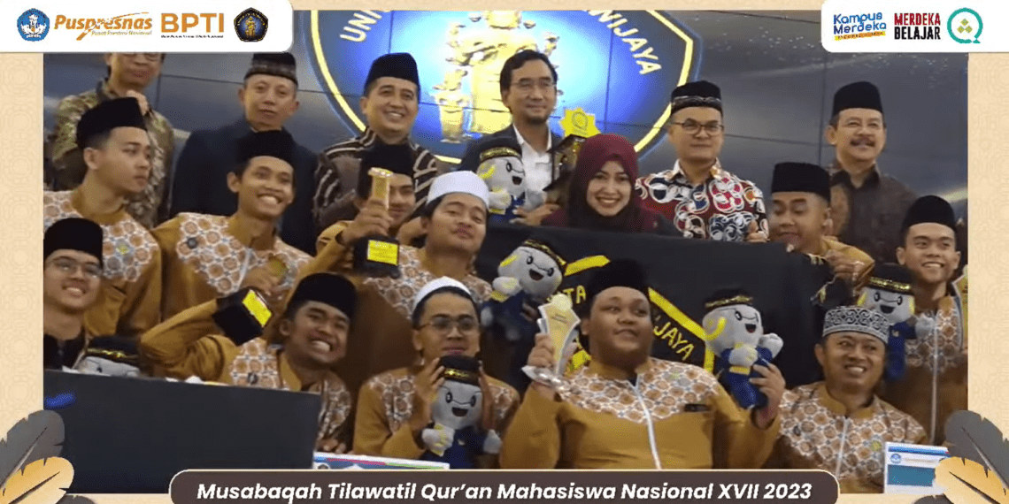 UB Sabet Gelar Juara Umum Musabaqoh Tilawatil Qur’an Nasional