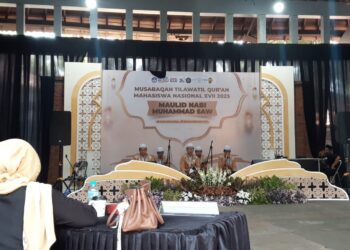 Adu Keindahan Sholawat 6 Tim Unggulan di Final Maulid Berzanji MTQMN XVII 2023