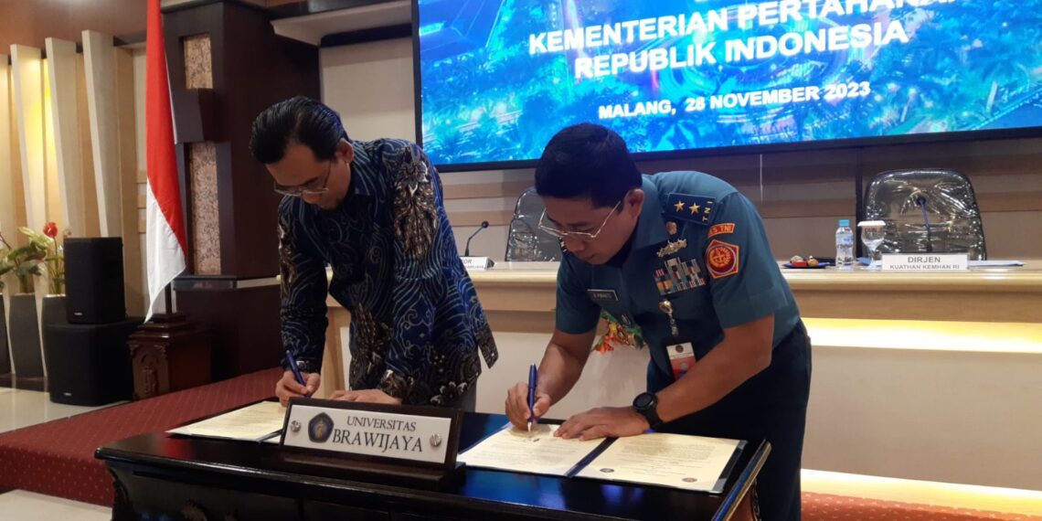 Nota Kesepahaman UB dan Kemhan untuk Pengembangan SDM