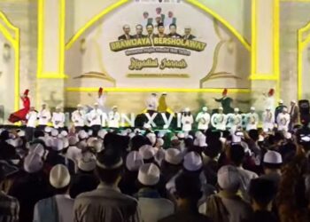 Ribuan Pencinta Shalawat Ikuti Brawijaya Bersholawat