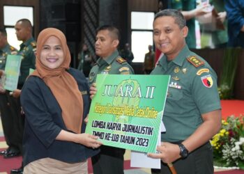 Kodim 0818/Kab. Malang-Batu, Juara II Lomba Karya Jurnalistik TMMD ke-118