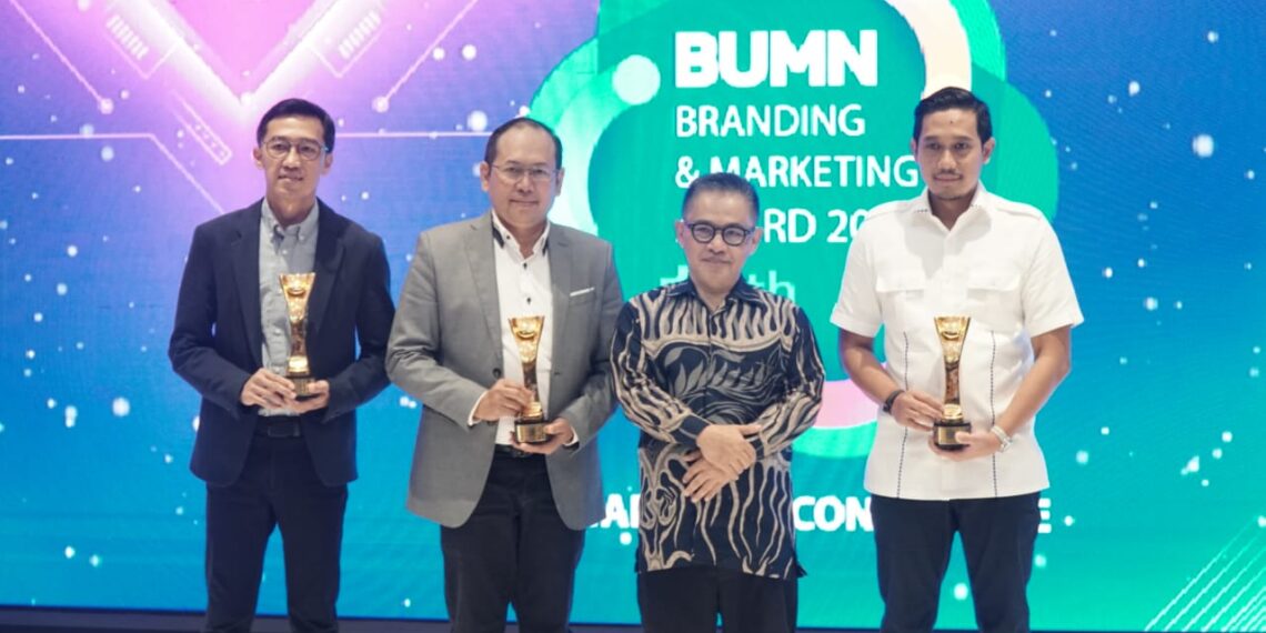 HIN Raih Tiga Penghargaan  BUMN Branding & Marketing Award Tahun 2023