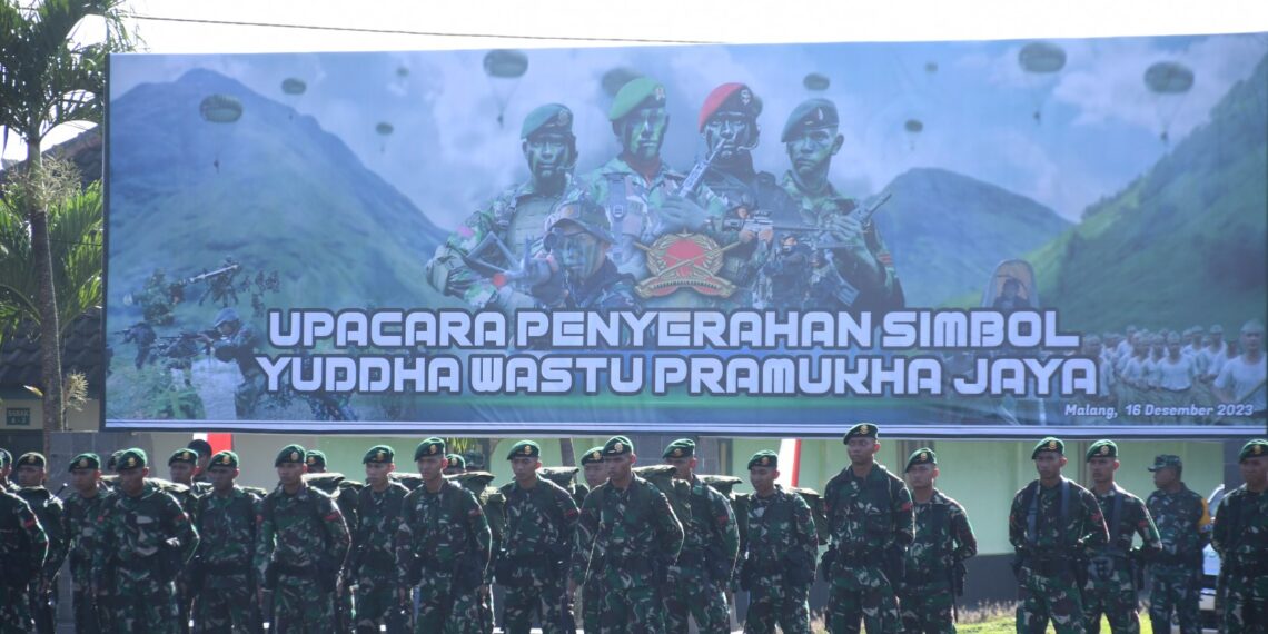 Upacara Penyerahan Simbol Yudha Wastu Pramuka Jaya