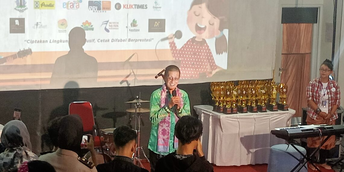 Maestro Tari Semangati Peserta Difabel Got Talent