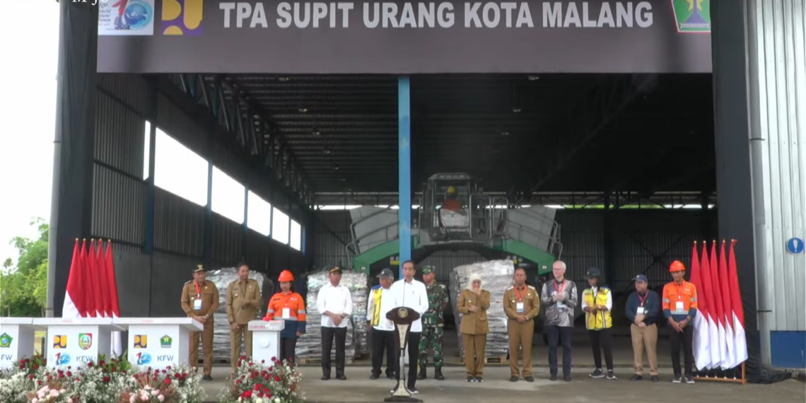 Atasi Dampak Sampah, Presiden Resmikan TPA Modern Jawa Timur
