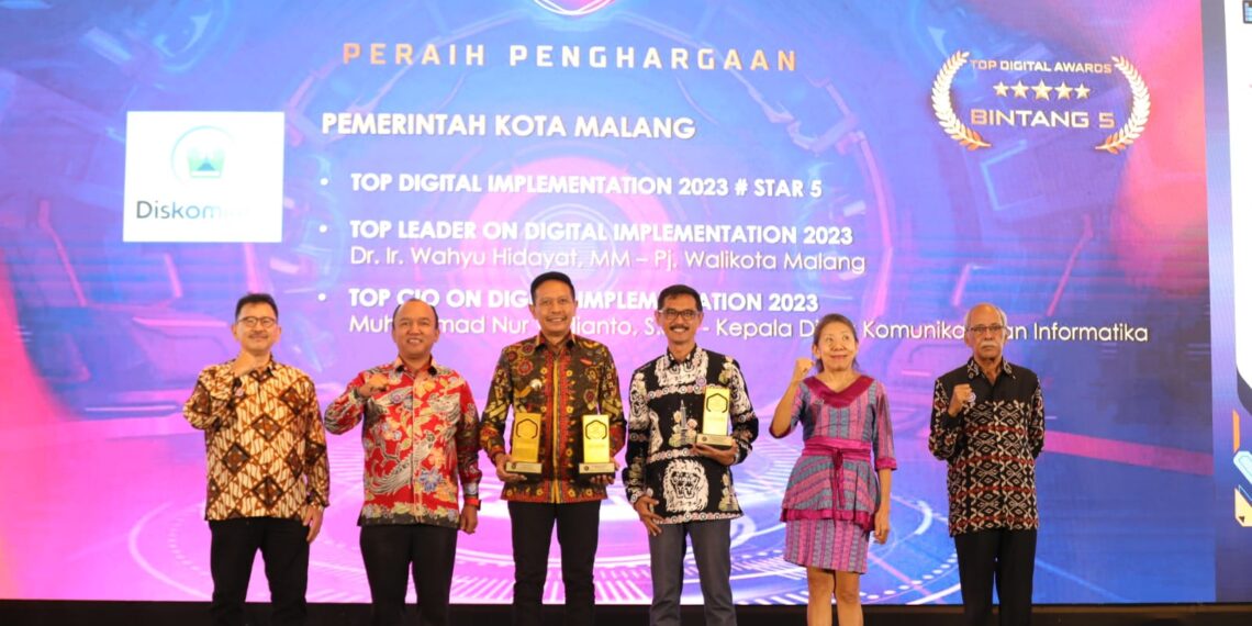 Kota Malang Raih Top Digital Award 2023