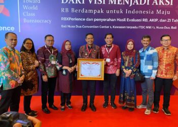 Kota Malang Raih Penghargaan SAKIP 2023 Kategori A Reformasi Birokrasi