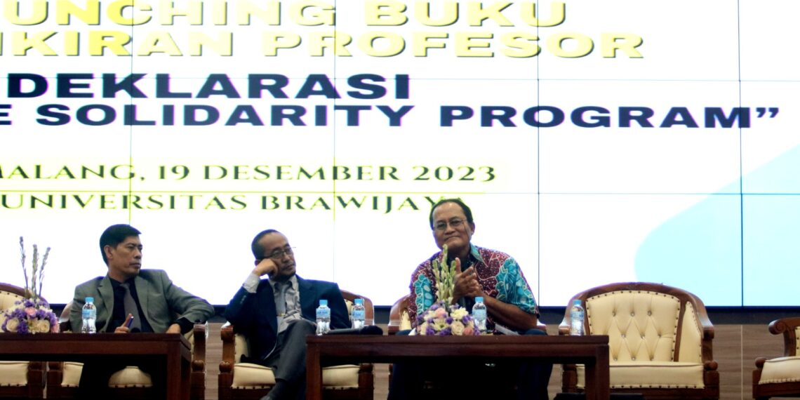 UB Luncurkan Buku Pemikiran Profesor
