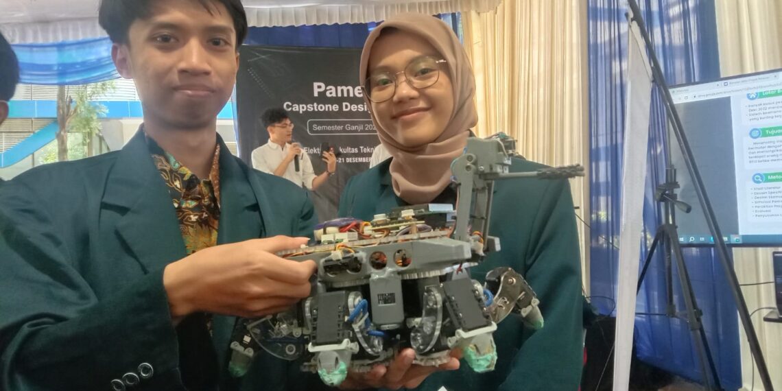 Robot Evakuasi dan Tongkat Digital Tunanetra Inovasi Mahasiswa Elektro UB