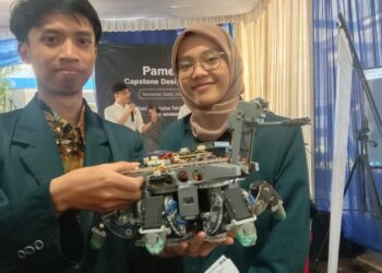 Robot Evakuasi dan Tongkat Digital Tunanetra Inovasi Mahasiswa Elektro UB