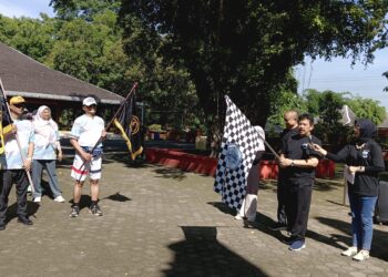 Warek III UB Lepas Lari Napak Tilas Raden Wijaya