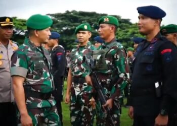 Danrem Baladhika Jaya Cek Kesiapan Pasukan PAM VVIP Wapres