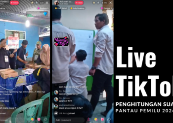 Live TikTok Penghitungan Suara TPS, Warna Baru Pemantauan Pemilu 2024