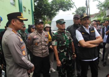 Korem Baladhika Jaya dan Forkopimda Pantau Kelancaran TPS