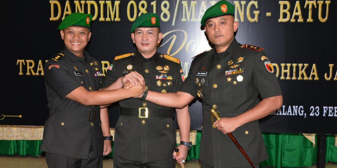Dandim 0818/Kab. Malang-Batu Resmi Berganti