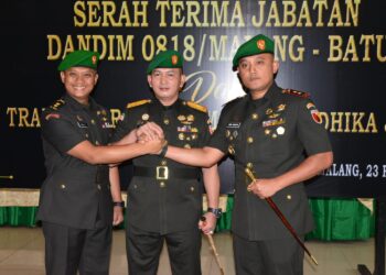 Dandim 0818/Kab. Malang-Batu Resmi Berganti