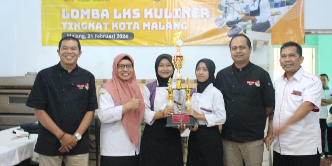 SMK Negeri 12 Malang Raih Juara LKS Kategori Kuliner