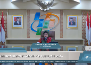 BPS : Nilai Ekspor Indonesia Januari 2024 Anjlok 8,34 Persen