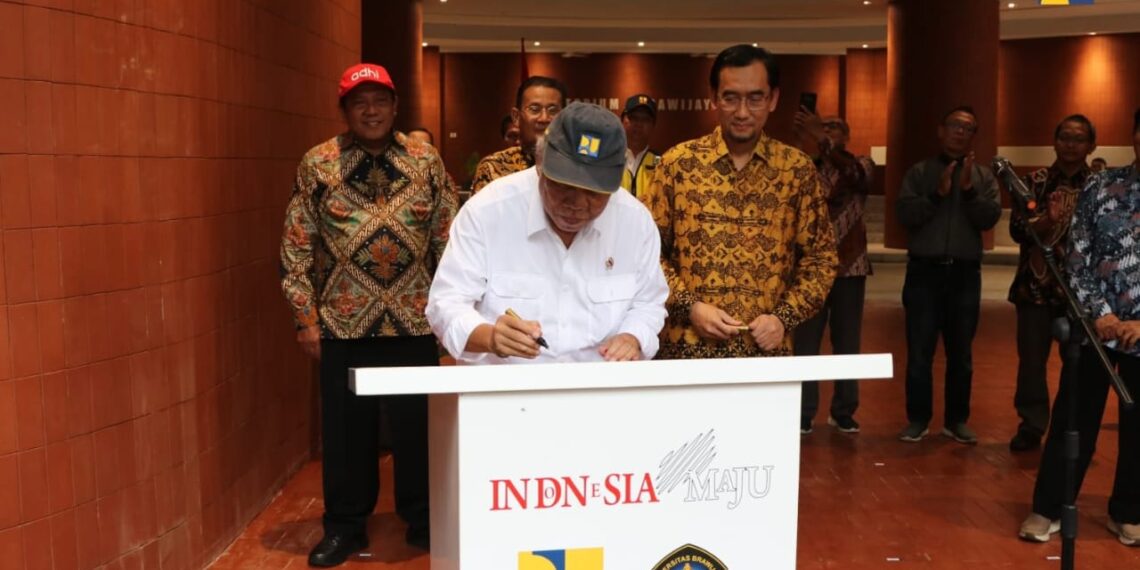 Menteri PUPR Resmikan Gedung Auditorium dan Gedung Entrepreneurship Terpadu UB