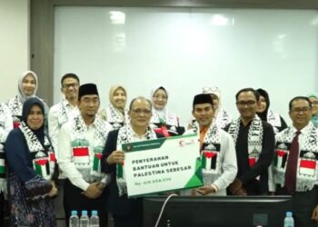 UB Salurkan Donasi Rp 619 Juta untuk Palestina