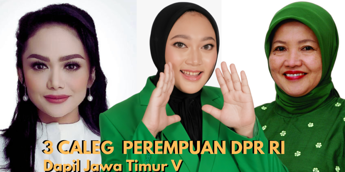 Caleg Perempuan Dapil Jatim V Berebut Suara Menuju Senayan