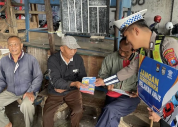 Satlantas Polres Malang Sosialisasi Operasi Keselamatan Semeru 2024