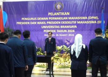 Presiden EM dan Ketua DPM UB 2024 Resmi Dilantik