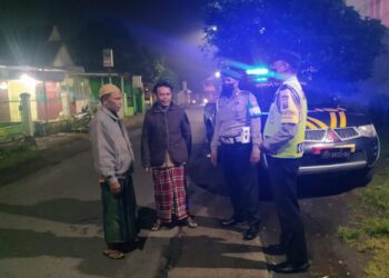 Patroli Gabungan Polres Malang Amankan Permukiman Selama Mudik
