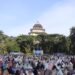 Ribuan Jamaah Ikuti Shalat Ied di Lapangan Rektorat UB