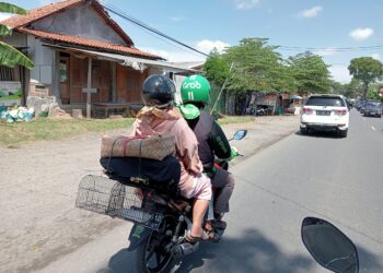 Pemudik Motor Mulai Lakukan Arus Balik