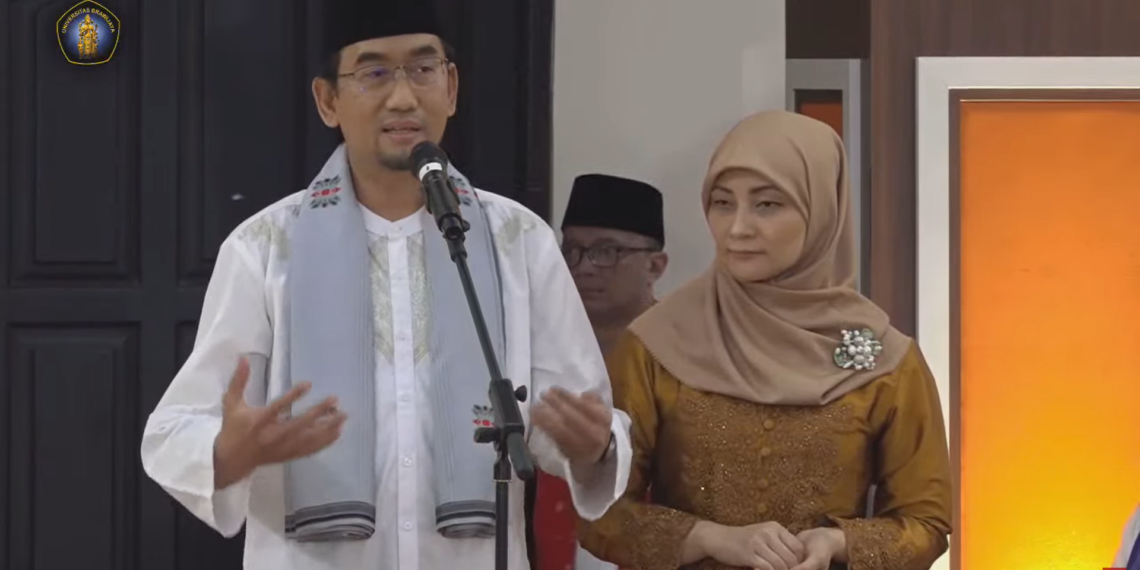 Halal Bihalal, Rektor Widodo Umumkan Prestasi QS Ranking UB