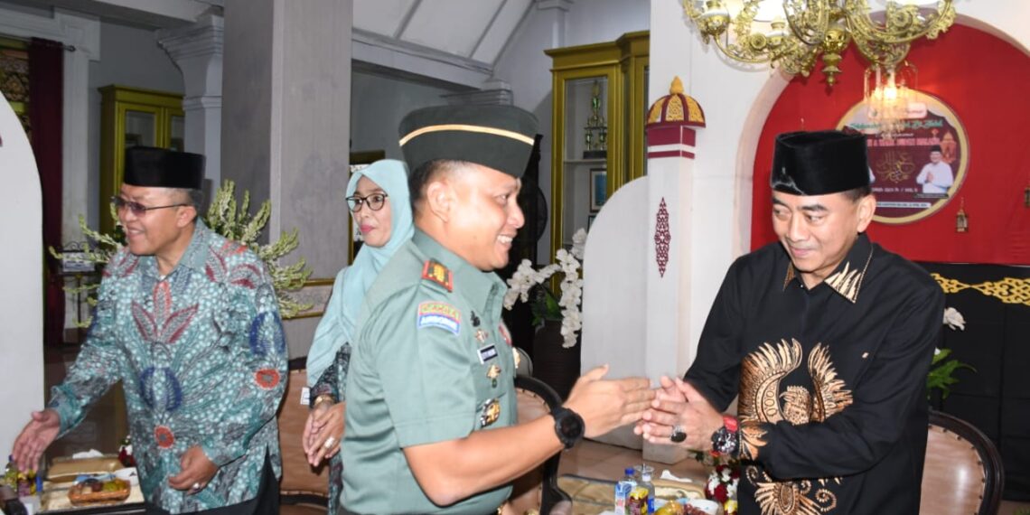 Danrem 083/Bdj Ikuti Halal Bihalal Forkopinda Kota dan Kabupaten Malang