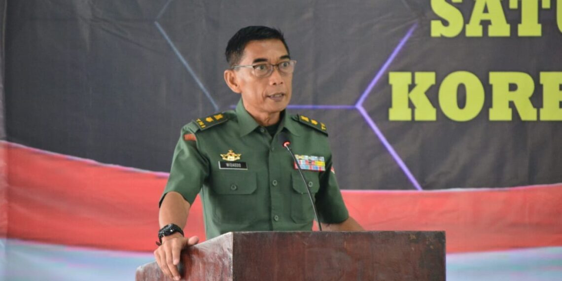 Korem 083/Bdj Update Data Satuan Komando Kewilayahan