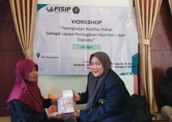 Cegah Diabetes dan Hipertensi Masuk Desa, Tim Dosen Hubungan Internasional UB Gelar Workshop Hidup Berkualitas