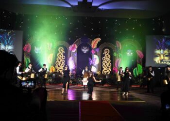 Glamorous Masquerade Warnai GSM ke -5 Grand Mercure Malang Mirama