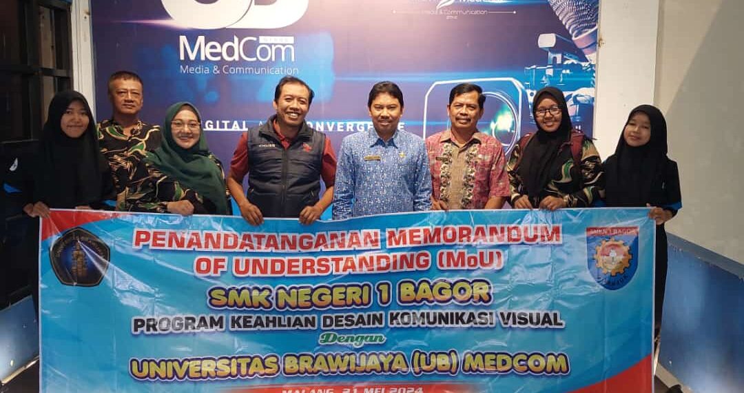 SMKN 1 Bagor Jajaki Jejaring Pemberitaan dengan UBTV